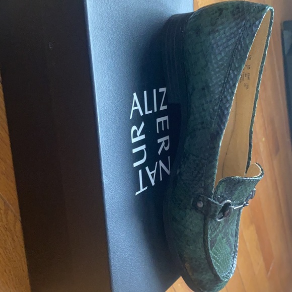 Naturalizer Macey Forest Green Flat Loafers - Picture 7 of 7